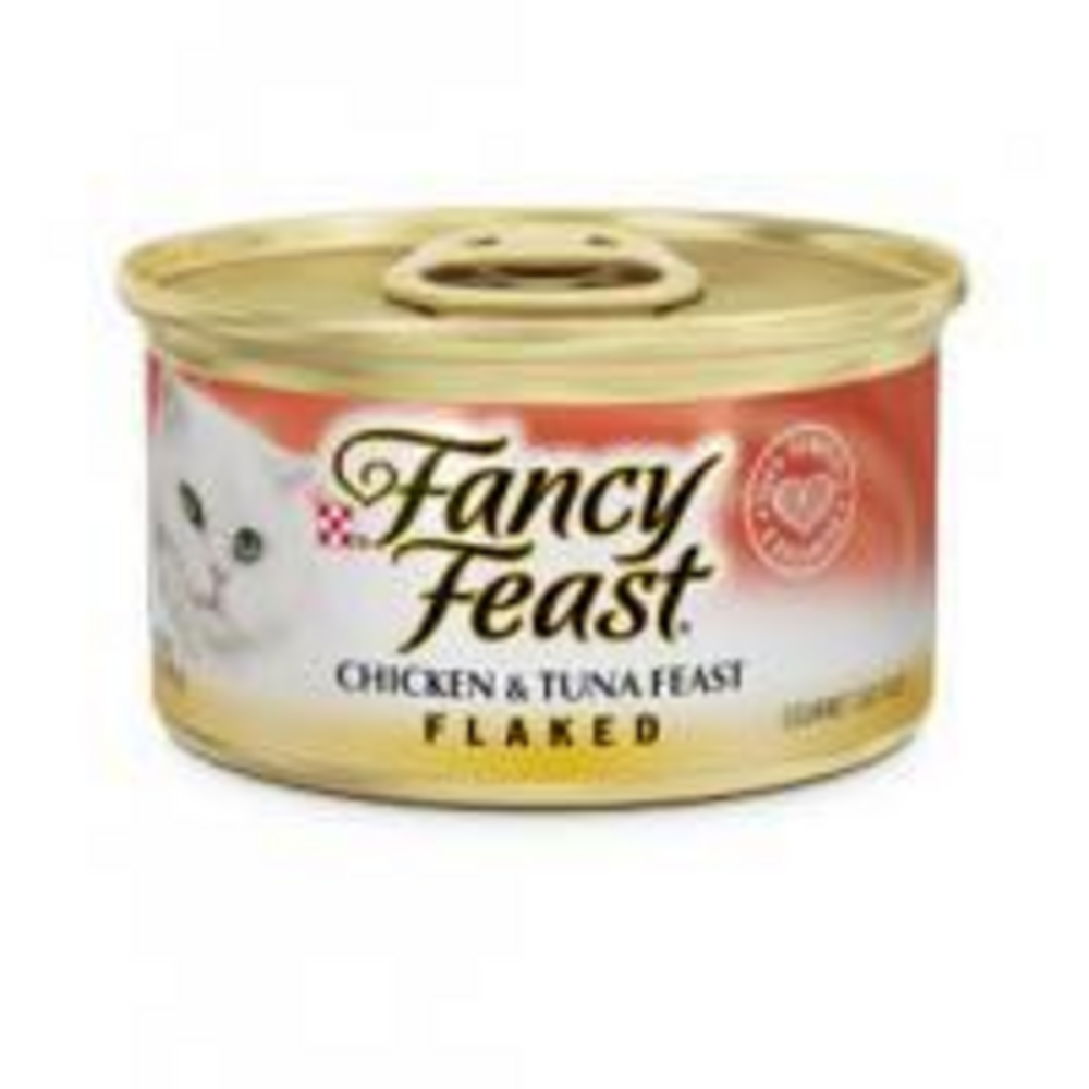 Fancy Feast Flaked Chicken and Tuna Canned Cat Food