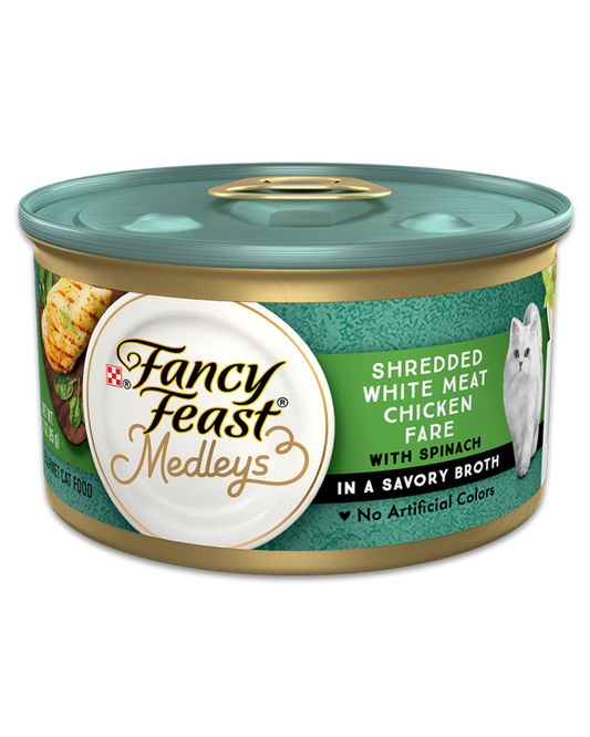 Purina Fancy Feast Elegant Medleys Shredded Chicken Wet Cat Food