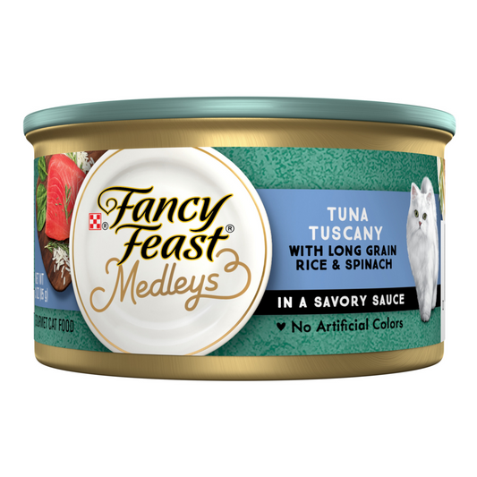 Purina Fancy Feast Elegant Medleys Tuna Tuscany Wet Cat Food