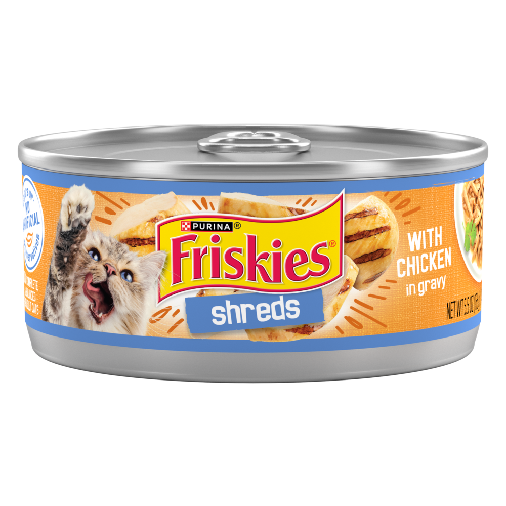 Friskies Savory Shreds Chicken in Gravy Wet Cat Food