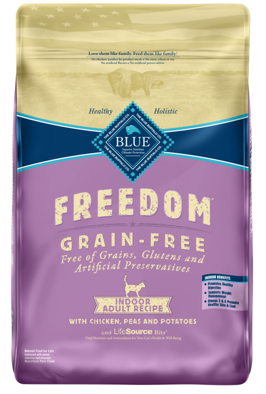 Blue Buffalo Freedom Grain-Free Indoor Adult Chicken Recipe Dry Cat Food