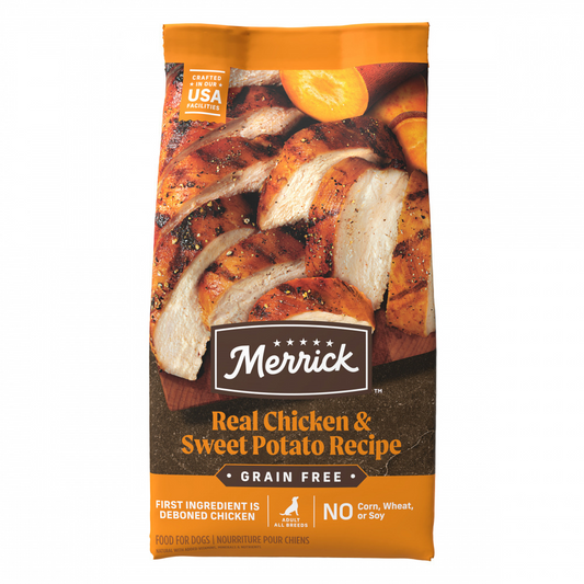Merrick Grain Free Chicken and Sweet Potato Adult Dry Dog Food