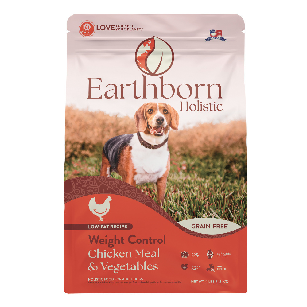 Earthborn Holistic Weight Control Chicken Meal & Vegetables Grain Free Dry Dog Food