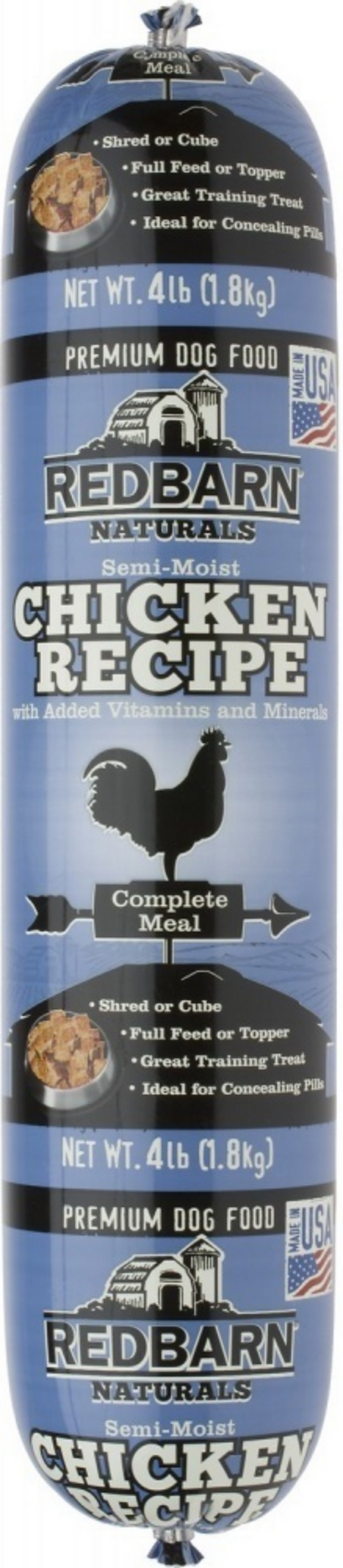 Redbarn Chicken and Liver Dog Food Roll
