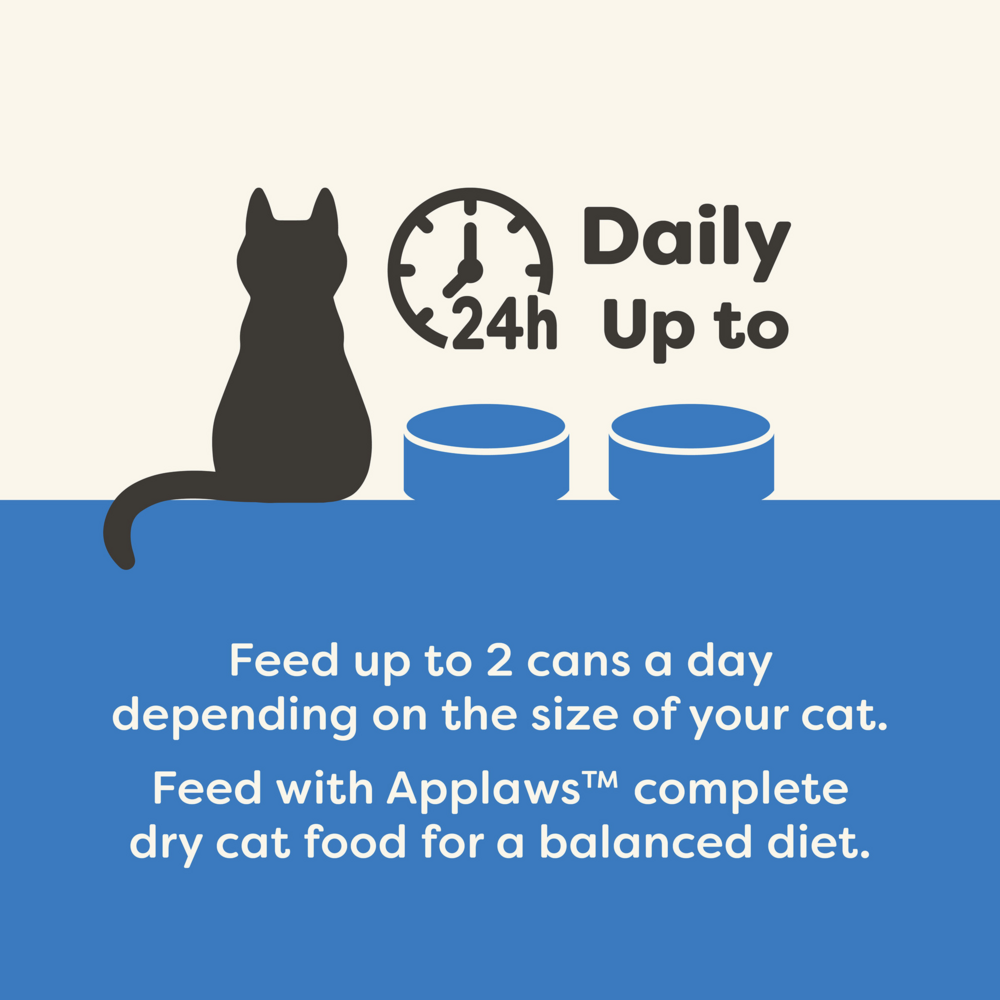 Applaws Natural Tuna with Seaweed in Broth Can Cat Food