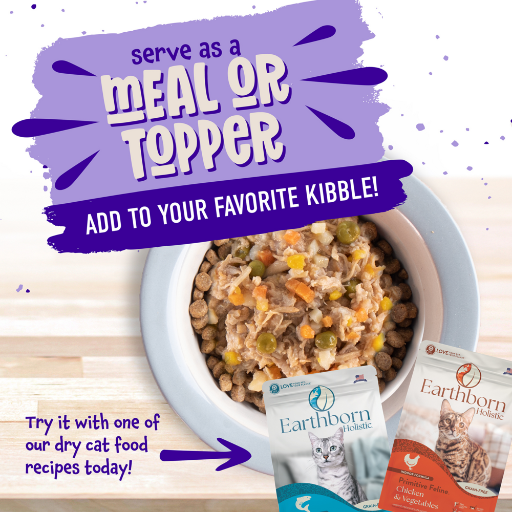 Earthborn Holistic Grain Free Chicken Fricatssee Canned Cat Food