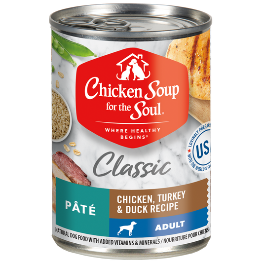 Chicken Soup Adult Chicken, Turkey & Duck Pate Can Dog Food