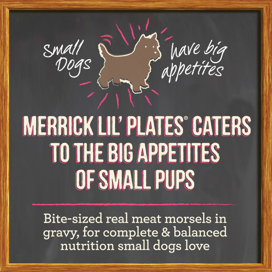 Merrick Lil' Plates Grain Free Dainty Duck Medley Small Breed Adult Wet Dog Food