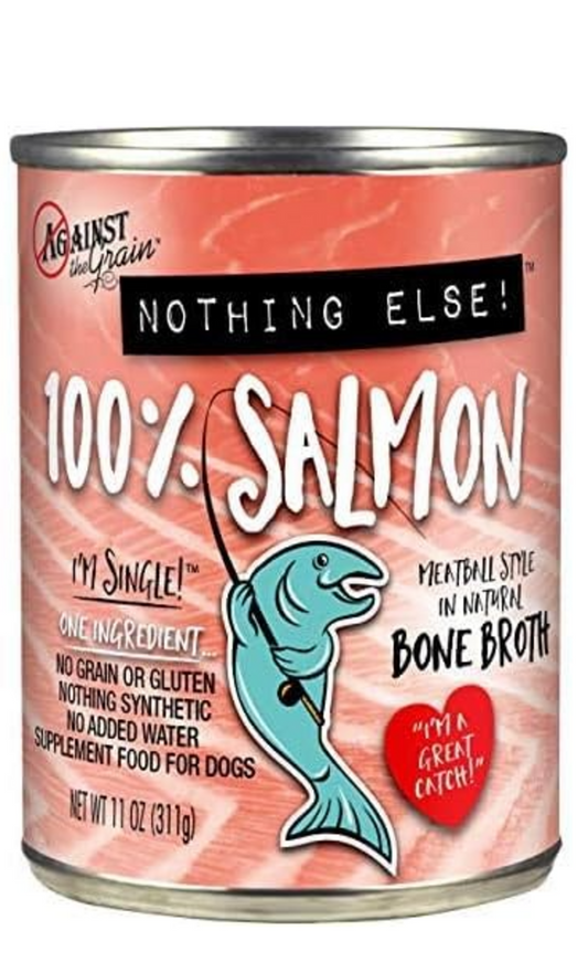 Against the Grain Nothing Else Grain Free One Ingredient 100% Salmon Canned Dog Food