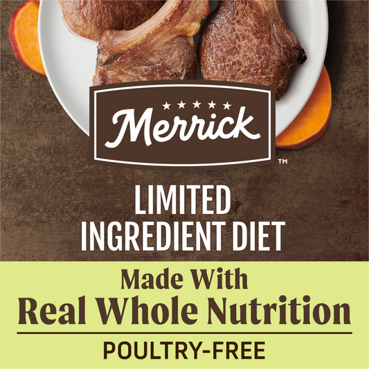 Merrick Limited Ingredient Diet Grain Free Real Lamb & Sweet Potato Recipe Dry Dog Food