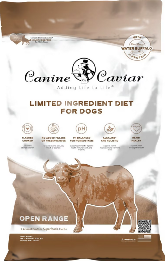 Canine Caviar Open Range Limited Ingredient Alkaline Entree All Life Stages Dry Dog Food