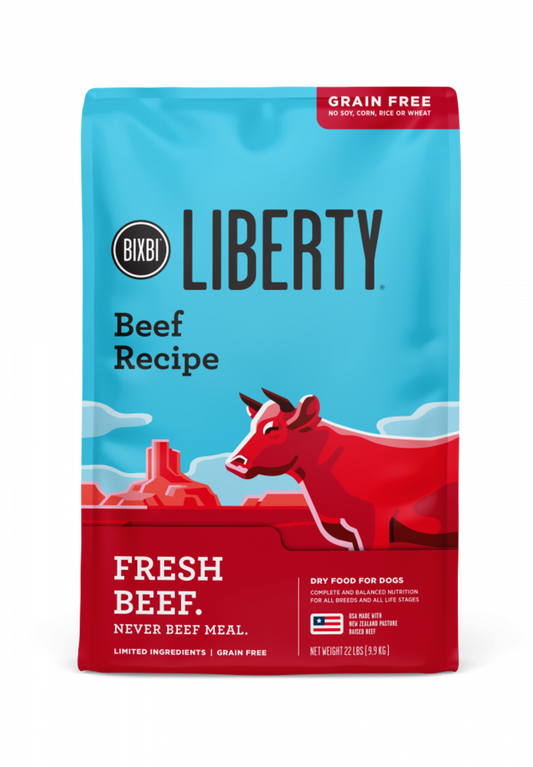Bixbi Liberty Beef Dry Dog Food