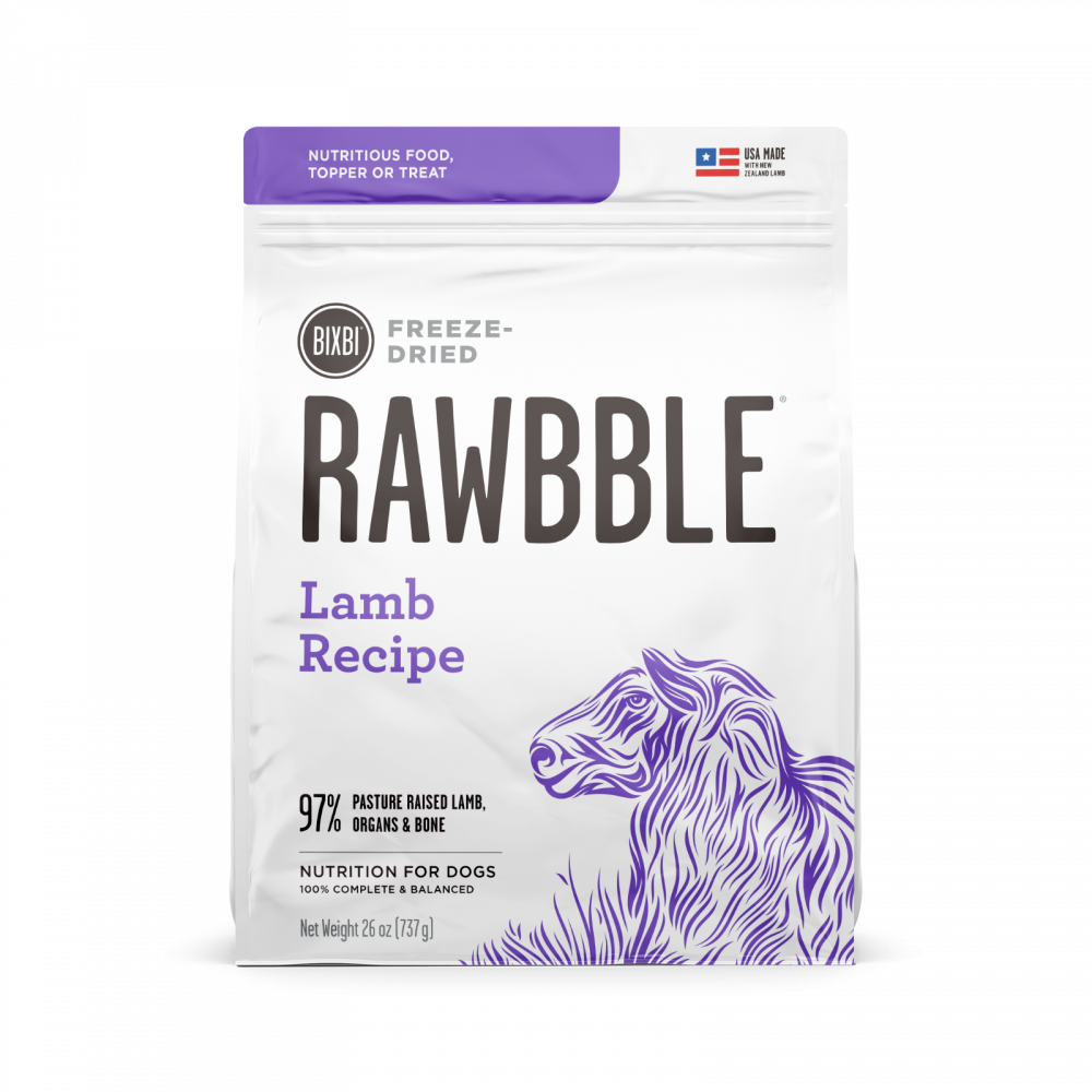 BIXBI Rawbble Freeze Dried  Lamb