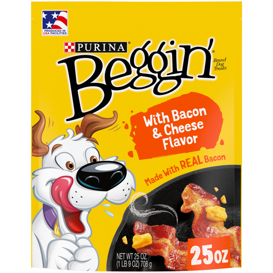 Purina Beggin' Strips Bacon and Cheese Dog Treats