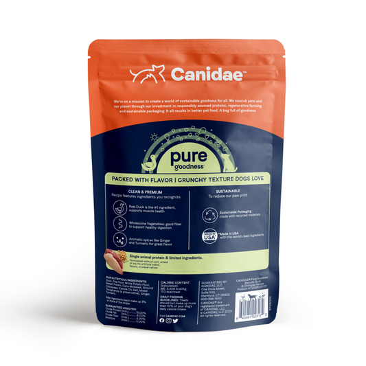 Canidae Pure Biscuits, Duck & Chickpea Dog Treat