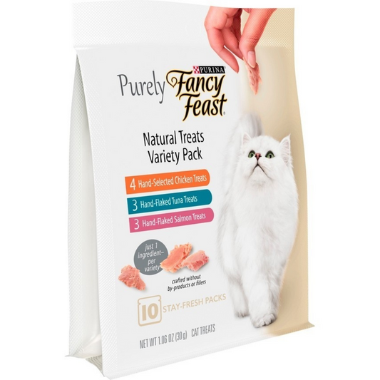 Fancy Feast Purely Natural Treats Variety Pack Cat Treats