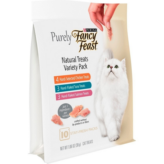 Fancy Feast Purely Natural Treats Assorted Cat Treats