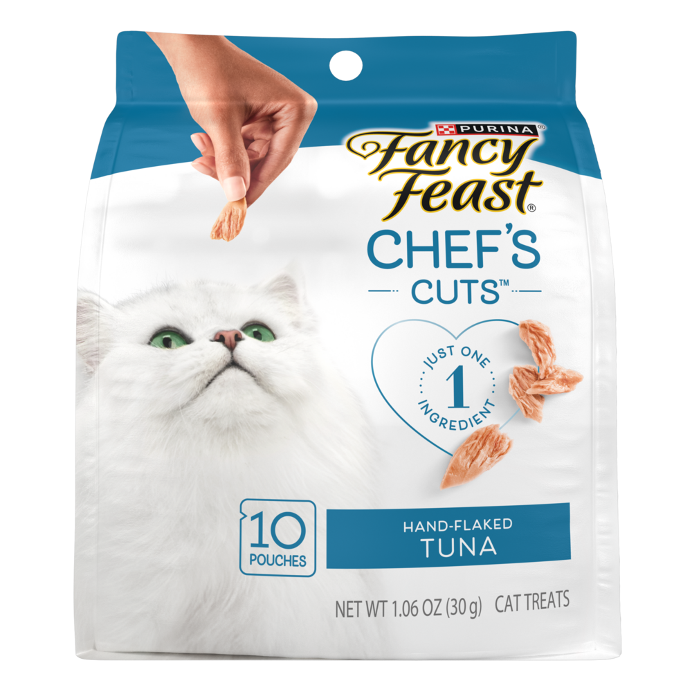 Fancy Feast Purely Natural Hand-Flaked Tuna Cat Treats