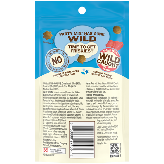 Purina Friskies Party Mix Natural Tuna Cat Treats