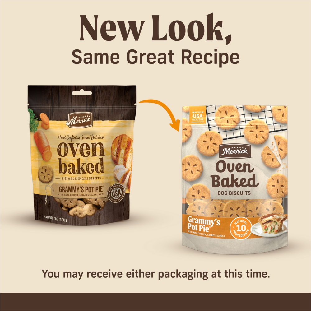 Merrick Grammy's Chicken Pot Pie Oven Baked Dog Treats