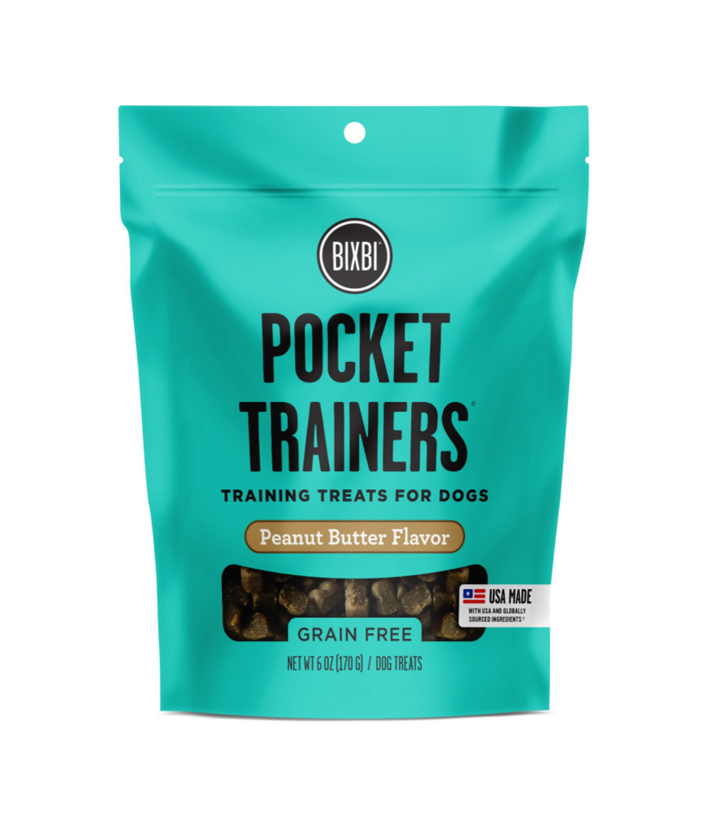 Bixbi Pocket Trainers Peanut Butter Dog Treats