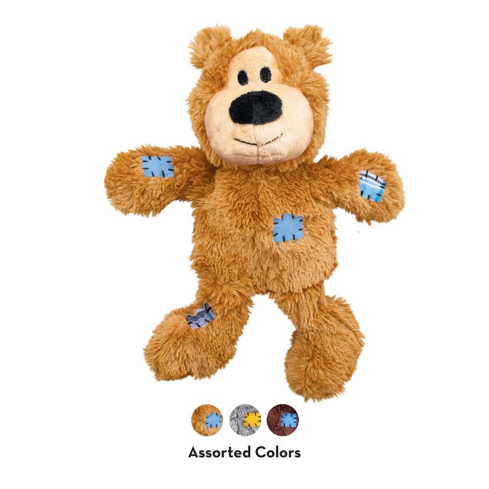 Kong Wild Knots Bear Hearts Dog Toy