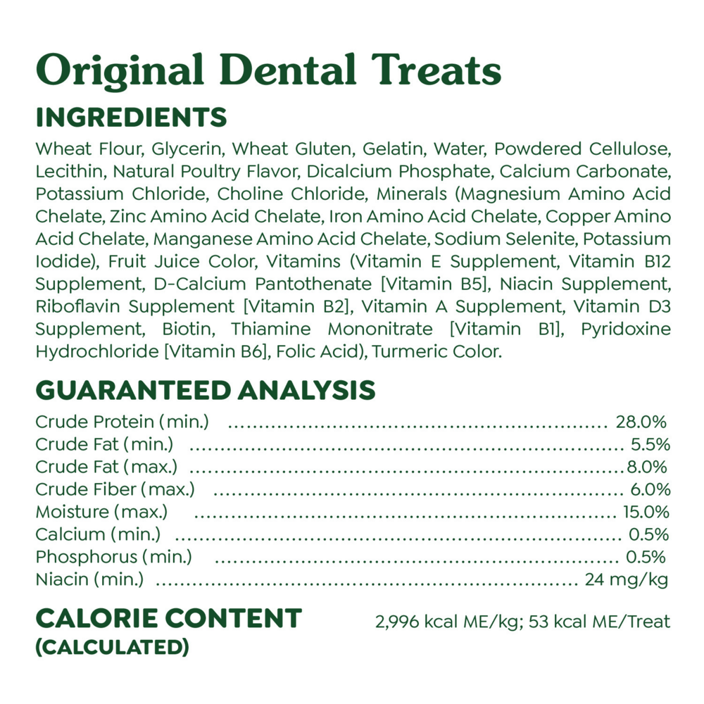 Greenies Petite Original Dental Dog Chews