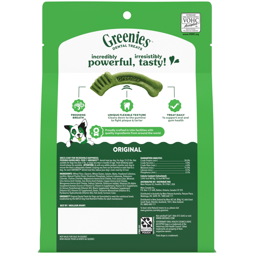 Greenies Original Dental Dog Chews Petite