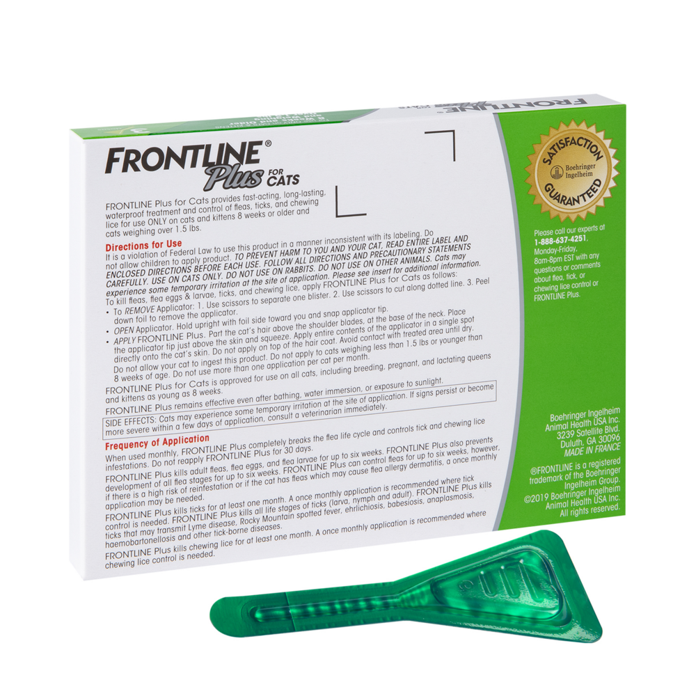 Frontline Plus for Cats