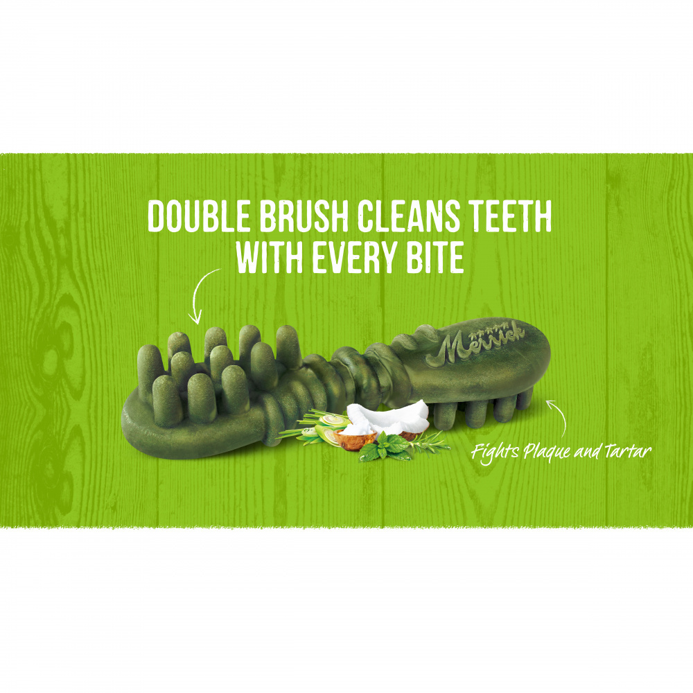 Merrick Fresh Kisses Coconut Oil and Botanics Dental Dog Chews Small