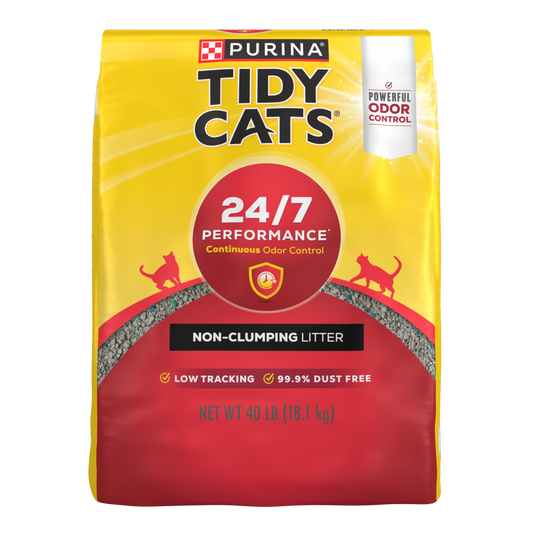 Tidy Cats Non Clumping 24/7 Performance MultiCat Long Lasting Odor Control Cat Litter