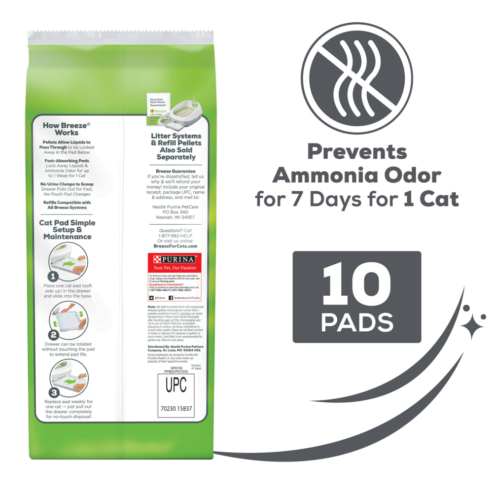 Purina Tidy Cats Breeze Litter System Cat Pad Refills