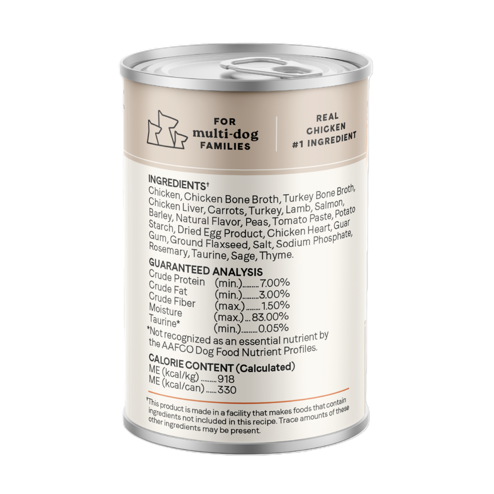 Canidae All Life Stages Wet Dog Food, Chunky Stew Toppers, Multi-Protein & Vegetable Recipe, 12.7 oz.