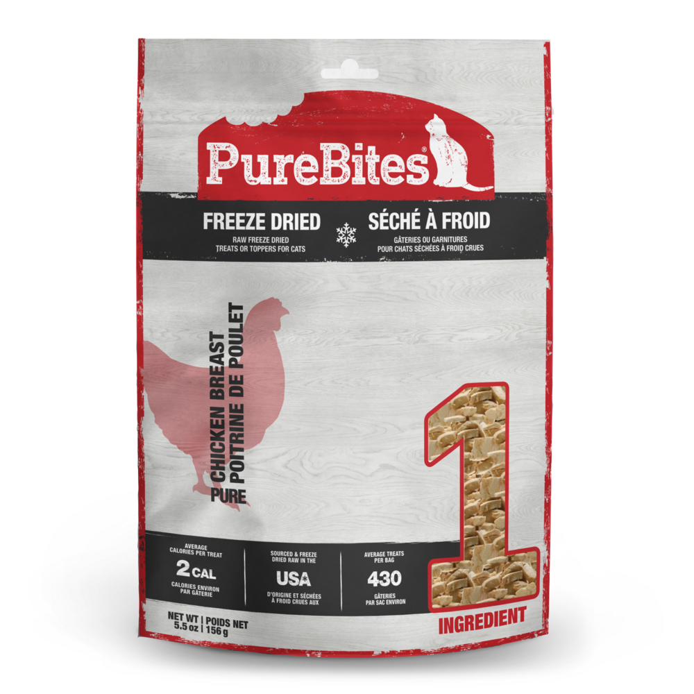 PureBites Freeze Dried Chicken Breast Cat Treats