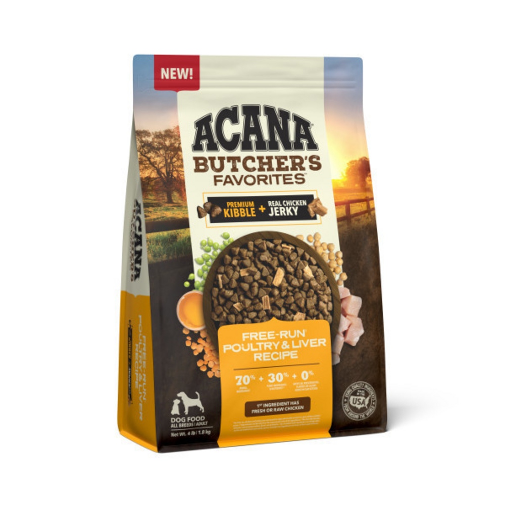 Acana Butchers Favorites Free-Run Poultry and Liver Recipe Dry Dog Food