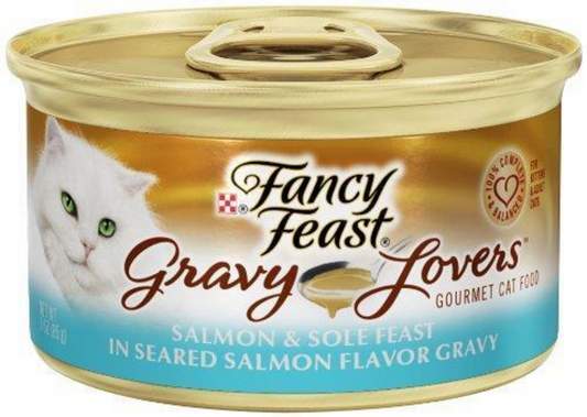 Purina Fancy Feast Gravy Lovers Salmon and Sole Wet Cat Food