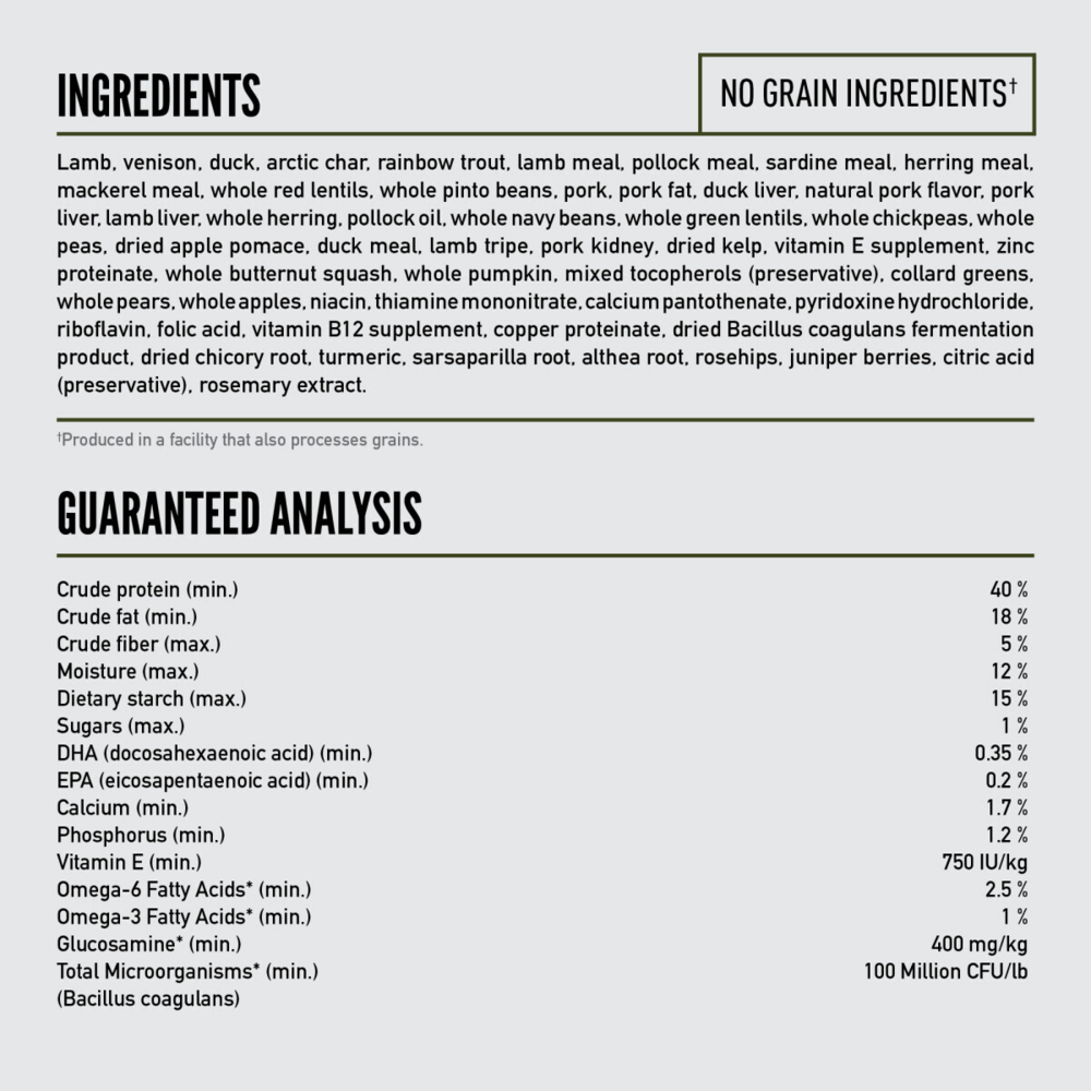 Orijen Tundra Dry Dog Food