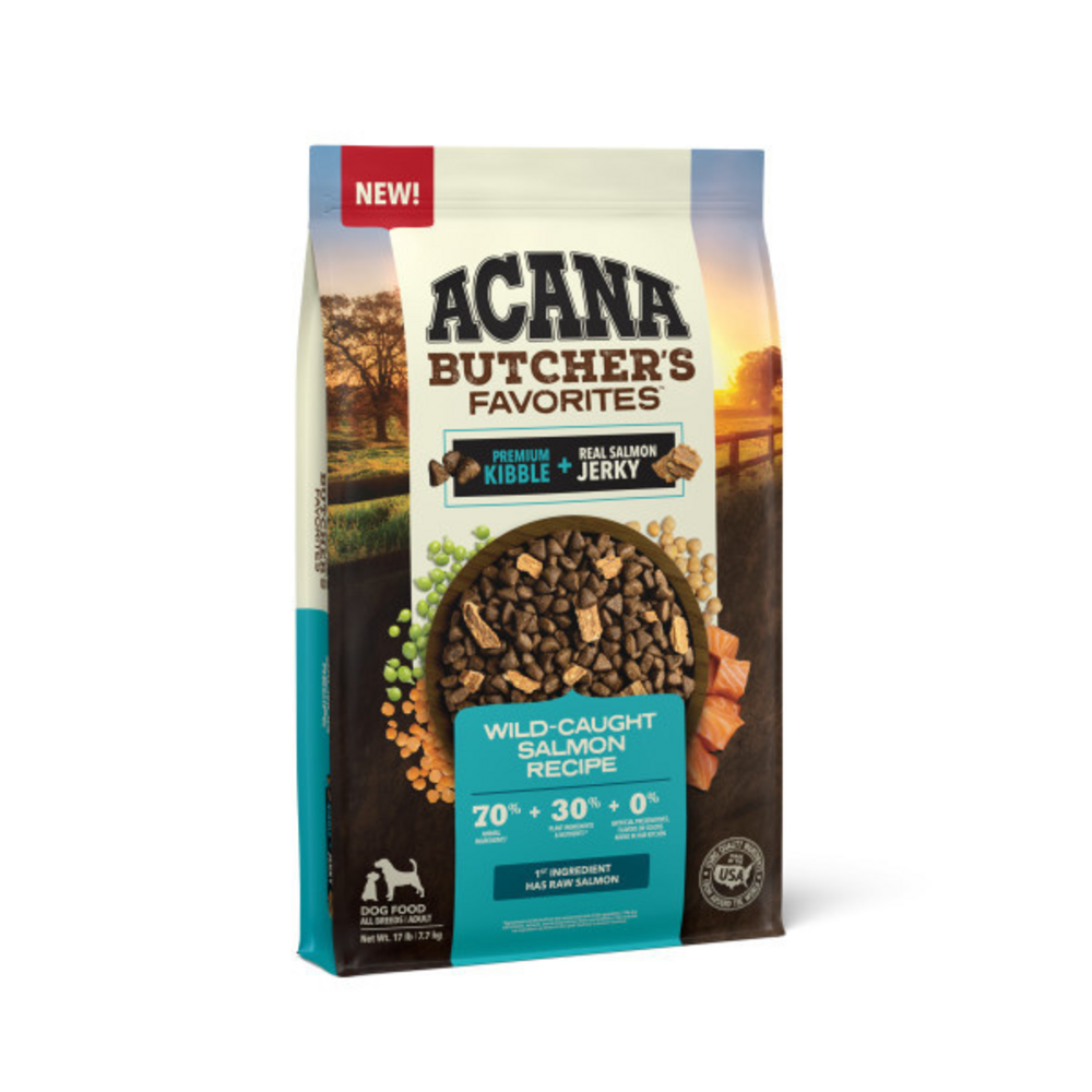 Acana Butchers Favorites Wild Caught Salmon Recipe Dry Dog Food