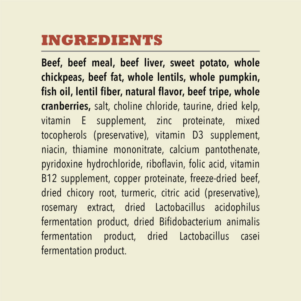 Acana Singles, Beef & Pumpkin Recipe, Limited Ingredient Diet Dry Dog Food