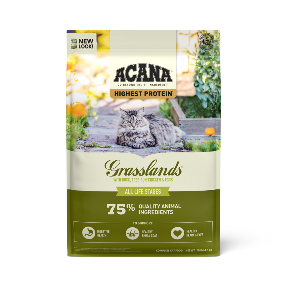 Acana Highest Protein Grasslands Dry Cat Food