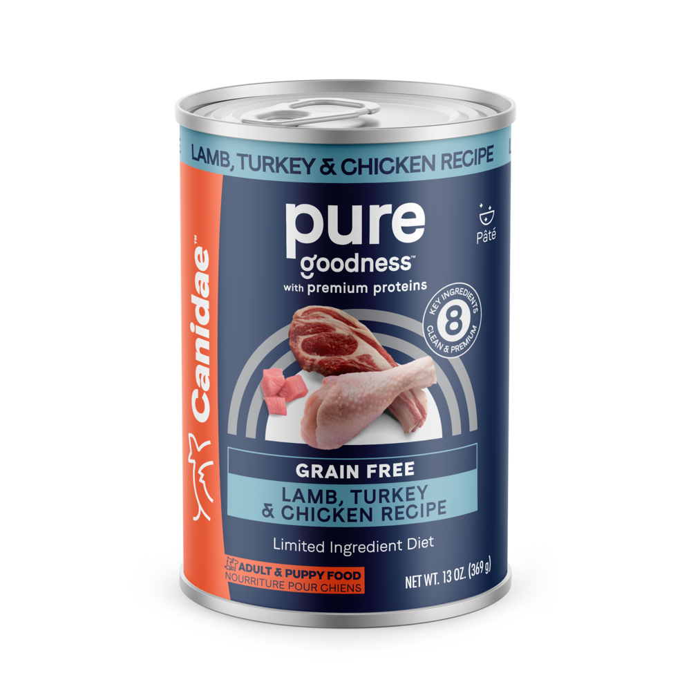 Canidae Pure Wet Dog Food, Lamb, Turkey & Chicken Recipe
