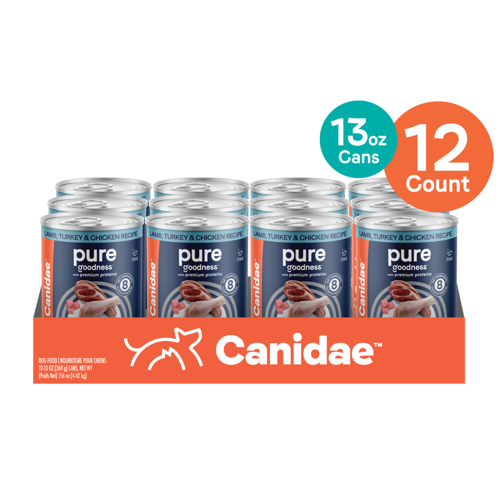Canidae Pure Wet Dog Food, Lamb, Turkey & Chicken Recipe