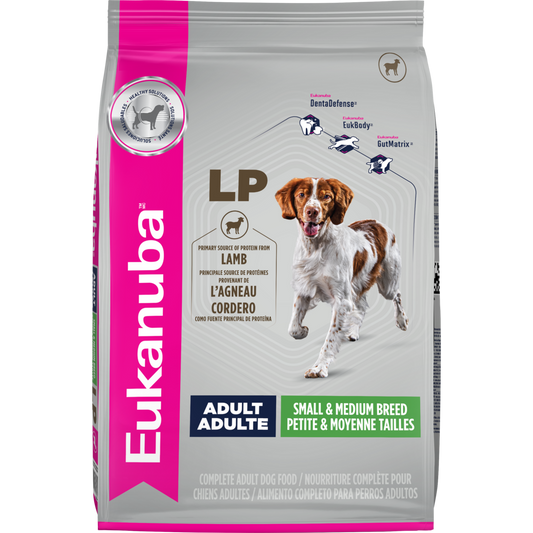 Eukanuba Lamb Small and Medium Breed Adult Dry Dog Food