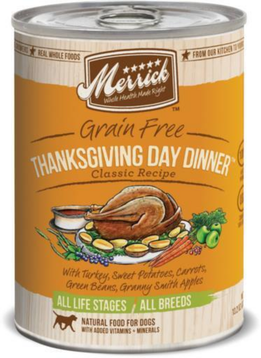 Merrick Grain Free Thanksgiving Dinner Adult Wet Dog Food