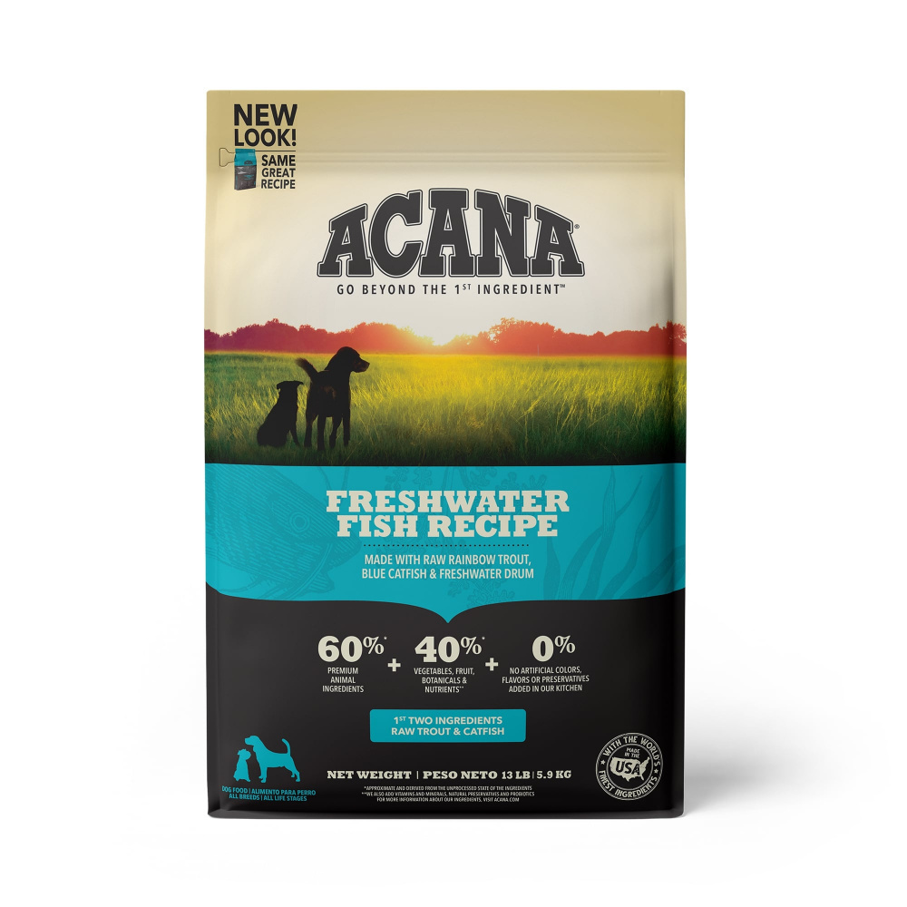 Acana Freshwater Fish Recipe Dry Dog Food