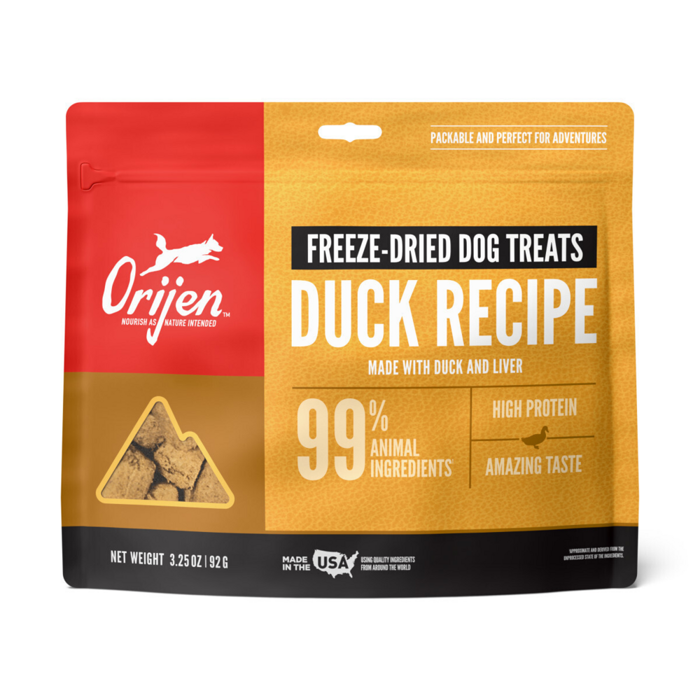Orijen Freeze Dried Free Run Duck Dog Treats