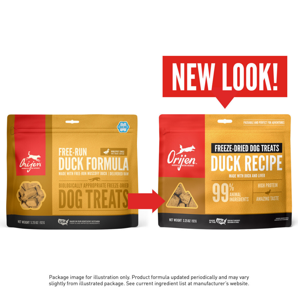 Orijen Freeze Dried Free Run Duck Dog Treats