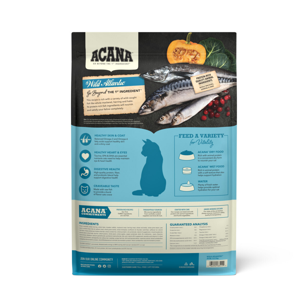 Acana Highest Protein Wild Atlantic Dry Cat Food