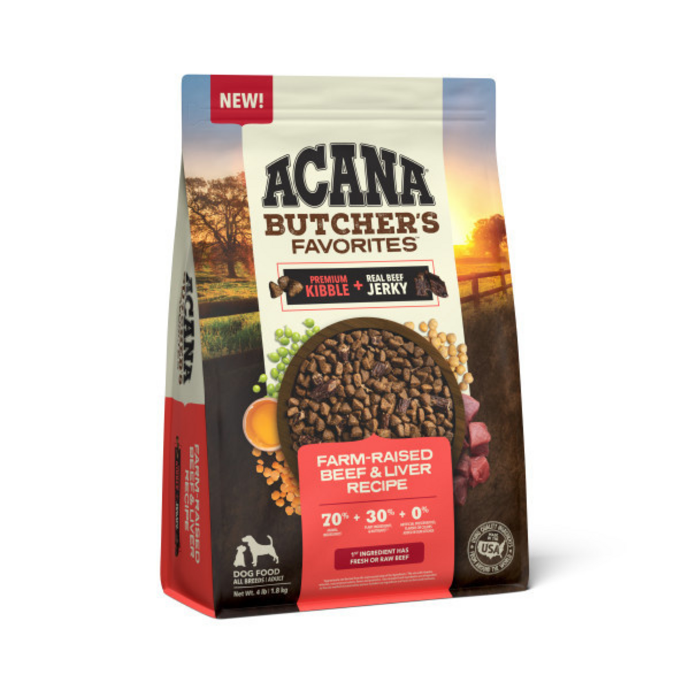 ACANA Butchers Favorites Farm-Raised Beef and Liver Recipe Dry Dog Food