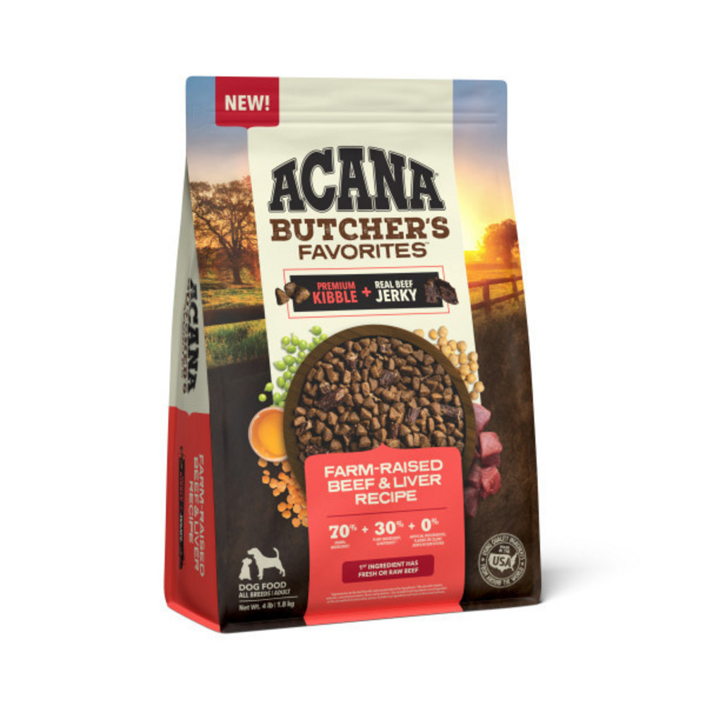 Acana Butchers Favorites Farm-Raised Beef and Liver Recipe Dry Dog Food